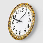 Art Deco Wall Grote Klok (Hoek)