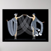 Art Deco Wall Poster (Voorkant)