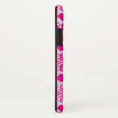Art Deco Wallpaper Patroon, Fuchsia Pink Case-Mate iPhone Case (Achterkant/rechts)