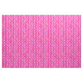 Art Deco Wallpaper Patroon, Fuchsia Pink Stof (Fat Quarter)