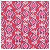 Art Deco Wallpaper Pattern, Bourgogne Stof (Close Up)