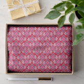 Art Deco Wallpaper Pattern, Bourgogne Tissuepapier (Geschenk)