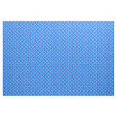 Art Deco Wallpaper Pattern, Cerulean Blue Stof (Yard (91,4 cm))