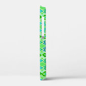 Art Deco Wallpaper Pattern, Jade Green Case-Mate iPhone Case (Achterkant / Links)