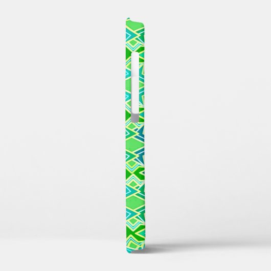 Art Deco Wallpaper Pattern, Jade Green Case-Mate iPhone Case (Achterkant / Links)