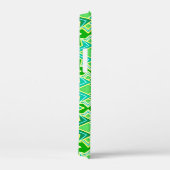 Art Deco Wallpaper Pattern, Jade Green Case-Mate iPhone Case (Achterkant / Rechts)