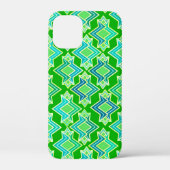 Art Deco Wallpaper Pattern, Jade Green Case-Mate iPhone Case (Achterkant)