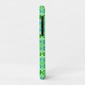 Art Deco Wallpaper Pattern, Jade Green Case-Mate iPhone Case (Achterkant/links)