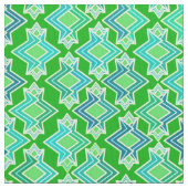 Art Deco Wallpaper Pattern, Jade Green Stof (Close Up)