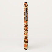 Art Deco Wallpaper Pattern, Terracotta / Rust Case-Mate iPhone Case (Achterkant/links)