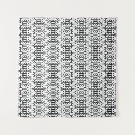 Art Deco Wandkleed (Voorkant (horizontaal))