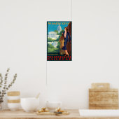  Art Deco Washington Reis Poster (Keuken)