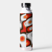 Art Deco Water Bottle Waterfles (Links)