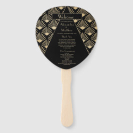 Art Deco Wedding Black Roaring Twenties  Handwaaier