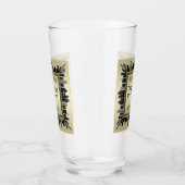 Art Deco Wedding Jubileum Champagne Gold Gatsby Glas (Rechts)