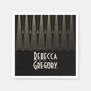 Art Deco Wedding Servet