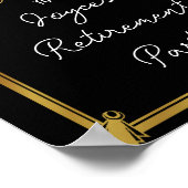 Art deco welkom Poster creëer je eigen poster (Hoek)