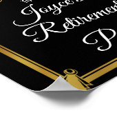 Art deco welkom Poster creëer je eigen poster (Hoek)