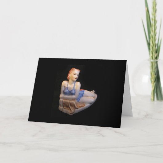 Art Deco Wenskaart Kaart (Voorkant)