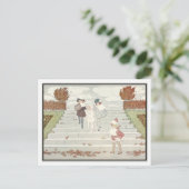 Art Deco Windy Day door H. Willebeek Le Mair Briefkaart (Staand voorkant)