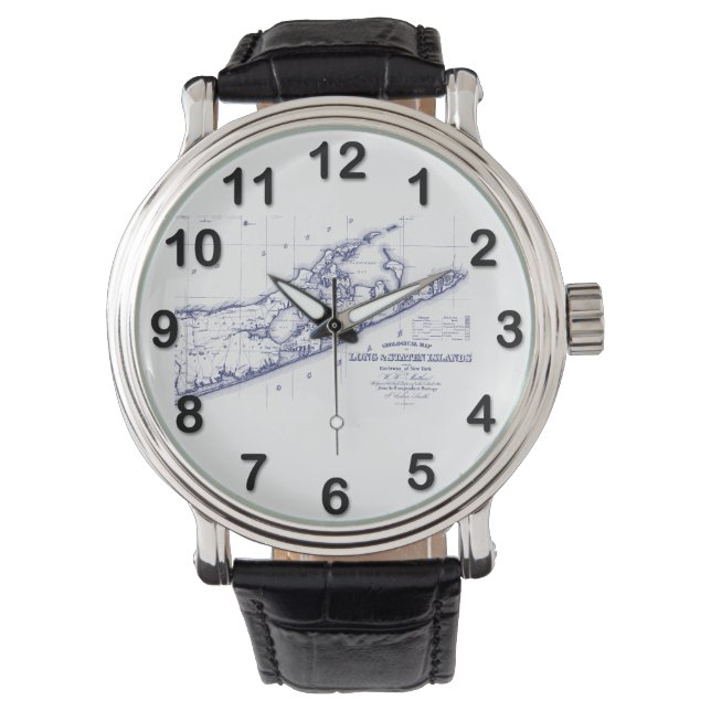 Art Deco Woman in Big Pet Glove RL Horloge (Voorkant)