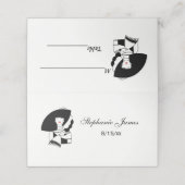 Art Deco Woman in Big Pet Glove RL Plaatskaartje (Buitenkant ongevouwen)