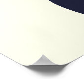 Art Deco Woman Portret Poster (Hoek)