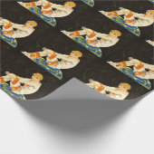 Art Deco Woman, Roken door S. Chompre Cadeaupapier (Hoek)