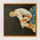  Art Deco Woman, Roken door S. Chompre Legpuzzel (Verticaal)