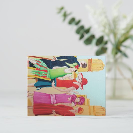 Art Deco Women (Staand voorkant)