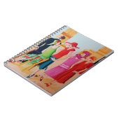 Art Deco Women Notitieboek (Linkerzijde)