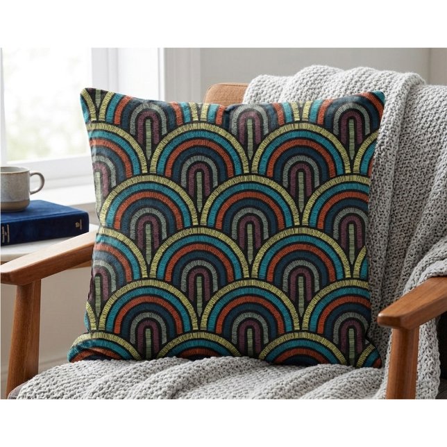 Art Deco Worpillow Vintage Kussen (Creator heeft geüpload)