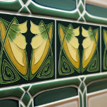 Art Deco Yellow Lily Floral Wall Decor Art Nouveau Tegeltje<br><div class="desc">Welkom bij CreaTile! Hier vind je handgemaakte tegel design die ik persoonlijk heb gemaakt en keramische en porseleinen klei-tegels, of ze nu gekleurd of natuurlijk zijn. Ik ontwerp graag tegel en keramische producten, in de hoop je een manier te geven om je thuis om te vormen tot iets waar je...</div>