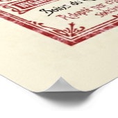 Art Deco  zeep-Poster Poster (Hoek)