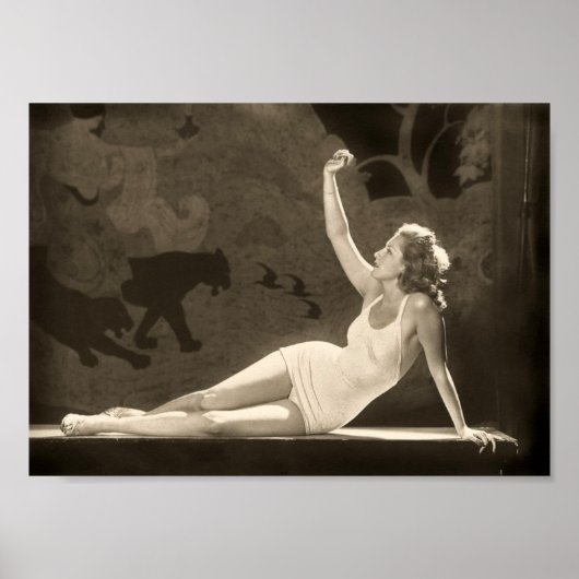 Art Deco Zeigfeld Girl Poster (Voorkant)