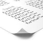 Art Deco--zetdiagram Poster (Hoek)