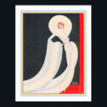 Art Deco Ziegfeld Follies uit 1920 Poster<br><div class="desc">Kunst Deco,  mode,  gedrukt door Louis Gaudin. Hier getoond 11x14. Verkrijgbaar in andere grootten.</div>
