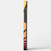Art deco zon in de ochtend Case-Mate iPhone case (Achterkant / Links)