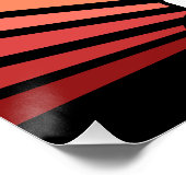 Art deco zon in de ochtend perfect poster (Hoek)