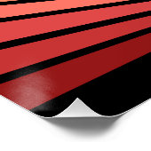 Art deco zon in de ochtend perfect poster (Hoek)