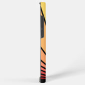 Art deco zon in de ochtend samsung galaxy hoesje (Rechterkant)