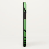 Art deco zon in het groen Case-Mate iPhone case (Achterkant / rechts)