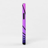 Art deco zon in paarse & roze Case-Mate iPhone case (Achterkant/rechts)