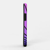 Art deco zon in paarse & roze Case-Mate iPhone case (Achterkant/rechts)