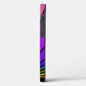 Art deco zon in regenboog Case-Mate iPhone case (Achterkant / Links)