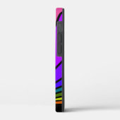 Art deco zon in regenboog Case-Mate iPhone case (Achterkant / Links)