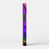 Art deco zon in regenboog Case-Mate iPhone case (Achterkant / Rechts)