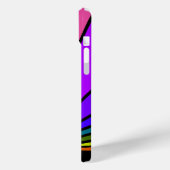 Art deco zon in regenboog Case-Mate iPhone case (Achterkant / Links)