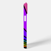 Art deco zon in regenboog Case-Mate iPhone case (Achterkant / Rechts)