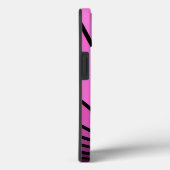 Art deco zon in roze Case-Mate iPhone case (Achterkant / Rechts)